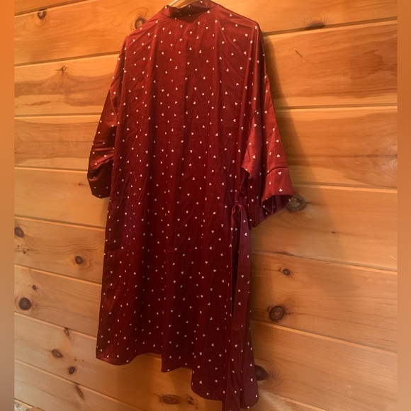 NWT Soho apparel women’s heart printed robe size large. - Picture 5 of 6